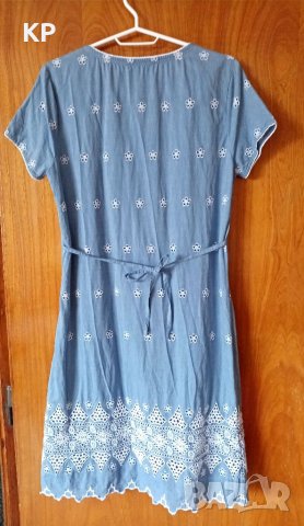 👗 Нова рокля с рязана бродерия размер 40 👗 , снимка 12 - Рокли - 41244912