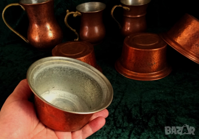 медни халби и купички за печене, снимка 3 - Други ценни предмети - 51464872