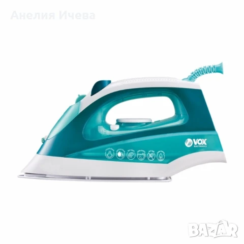  Парна ютия  VOX DBL-5010, 2200W керамична плоча,йонизация, снимка 4 - Ютии - 50965806