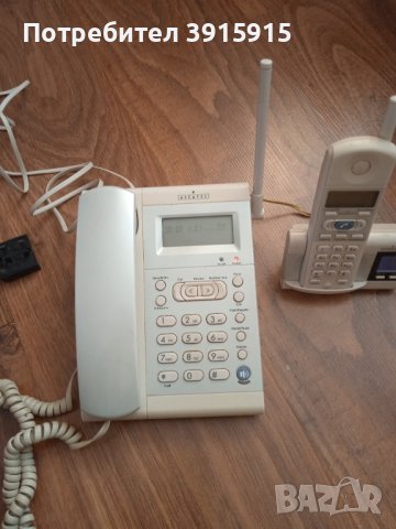 Домашен телефон , снимка 3 - Стационарни телефони и факсове - 43923540