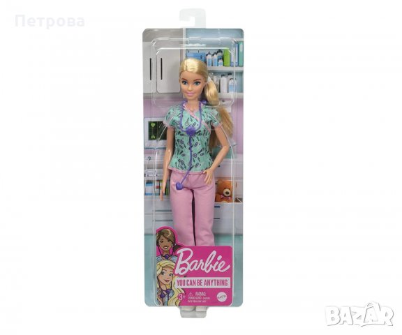 Кукла "Барби" медицинска сестра, снимка 5 - Кукли - 35938976