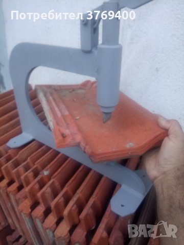 Машина за рязане-чупене на керемиди, снимка 3 - Други машини и части - 41360019
