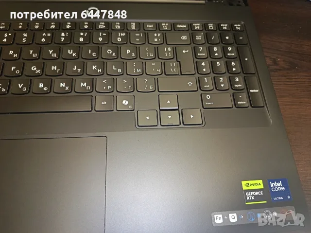 Lenovo Legion Pro 5-16IAX10 клавиатура ОРИГИНАЛНА (КОД 24), снимка 2 - Части за лаптопи - 56247824