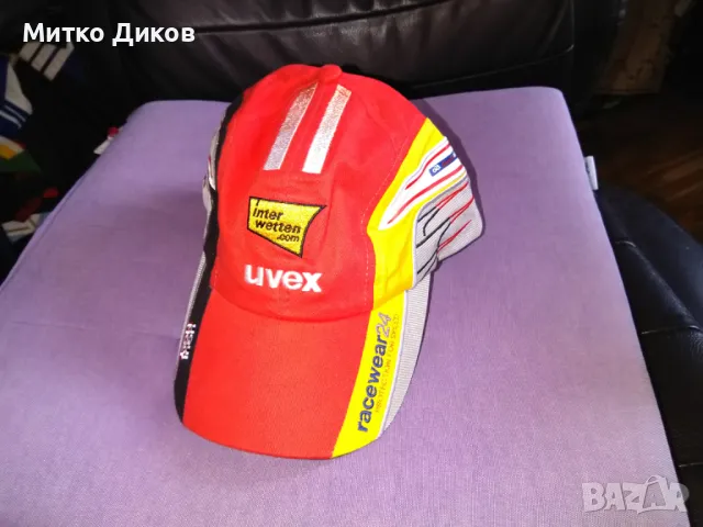 Uvex Kennet Heyer бейзболна шапка автомобилни спортове регулируема нова