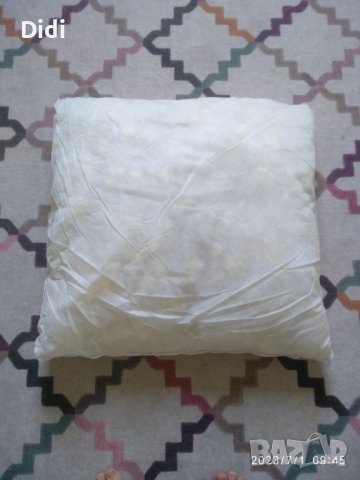 Възглавници 50/50 бордо и синя, снимка 2 - Възглавници - 41410367