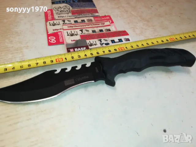 COLUMBIA USA-НОЖ СЪС ЗЪБЦИ 1303251306, снимка 5 - Ножове - 49478077