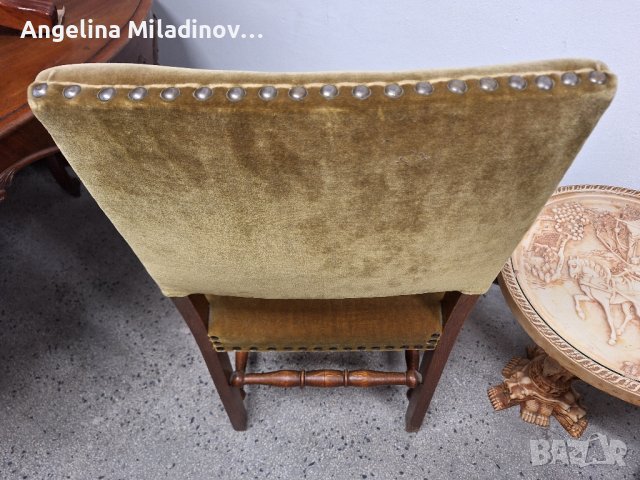 два броя столове с дърворезба , снимка 6 - Столове - 44261635