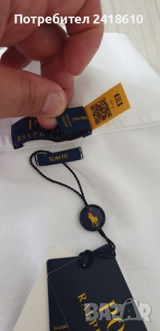 POLO Ralph Lauren Pique Cotton Slim Fit Mens Size 2XL НОВО! ОРИГИНАЛ! Мъжка Тениска!, снимка 5 - Тениски - 41457599