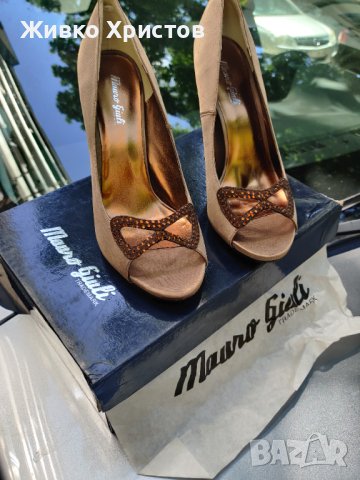 Елегантна дамска обувка Maurizio Giuli, снимка 4 - Дамски обувки на ток - 41455789