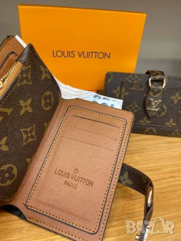 портмонета в кутия louis vuitton , снимка 4 - Портфейли, портмонета - 51404228