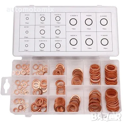 ДИХТУНГИ МЕДНИ ШАЙБИ КОМПЛЕКТ, 150БР - 18453