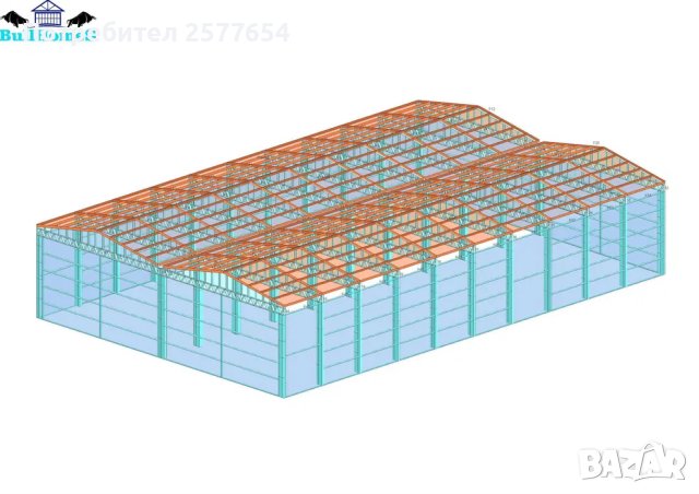 ЛИЗИНГ - Халета, Хале, Магазини, Магазин, Складове 600м2, снимка 5 - Строителни материали - 44160281