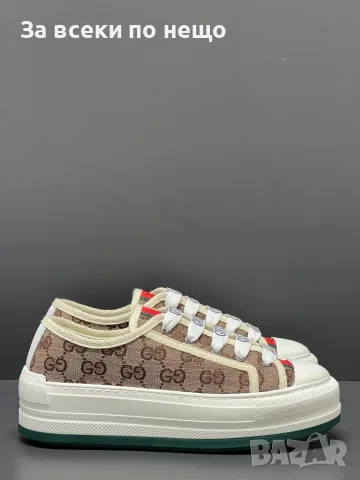 Gucci Дамски Маратонки👟Дамски Спортни Обувки Гучи👟Кецове Код E91, снимка 6 - Кецове - 55795269