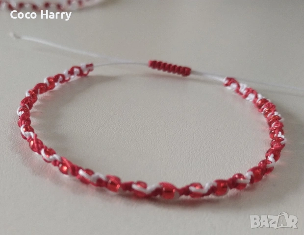 Комплект 2гривни мартенички , снимка 6 - Шноли, диадеми, ленти - 53294395