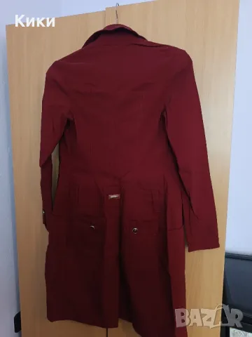 Рокля-тренч (2в1) с копчета и колан, снимка 2 - Рокли - 47942522