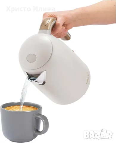 Електрическа кана за вода Salter Pebble 1.7 л Мощна, снимка 4 - Кани - 56068429