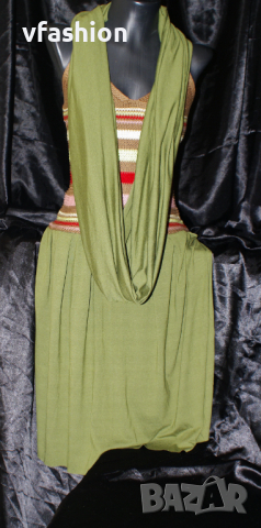 Рокля плетиво със шал- нова, снимка 4 - Рокли - 36312217