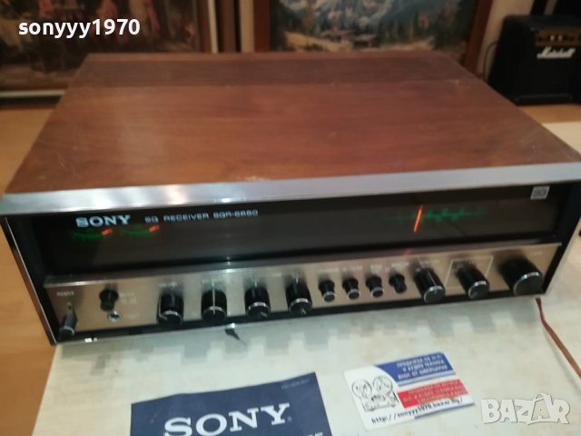 SONY RETRO RECEIVER-MADE IN JAPAN 2808231410, снимка 5 - Ресийвъри, усилватели, смесителни пултове - 41996746