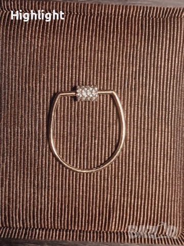 Нежен златен пръстен, цирконии, 14к, 585, 1.3г., снимка 10 - Пръстени - 53541956