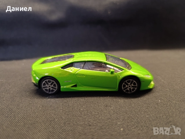 Количка Burago Lamborghini Huracan, снимка 2 - Колекции - 52021467
