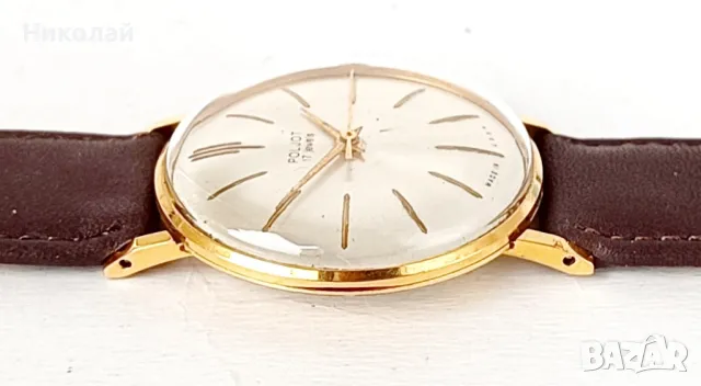 Poljot 17 jewels cal. 2409 - мъжки механичен часовник с ръчно навиване , снимка 8 - Мъжки - 48904541