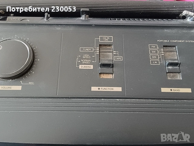 jvc pc- w100 (радиокасетофон , снимка 9 - Радиокасетофони, транзистори - 53743139