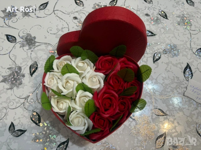 Подаръчни кутии с рози. , снимка 13 - Подаръци за жени - 53671505