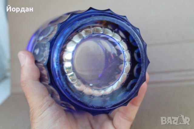 Немска кристална ваза , снимка 11 - Вази - 51392868