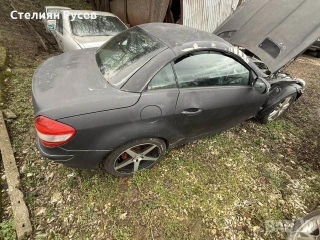 Mercedes-Benz SLK 200 КАБРИОЛЕТ 2.0 компресор  163кс / дясна дикреция  - цена  2600 евро или 5085,16, снимка 2 - Автомобили и джипове - 53142235