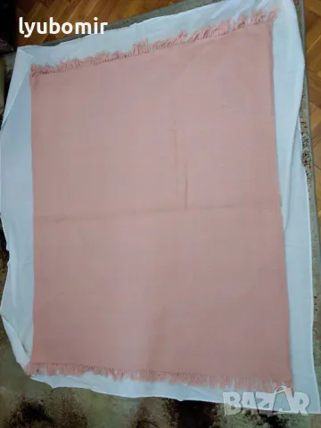 Продавам две нови вълнени одеала,розови, снимка 1