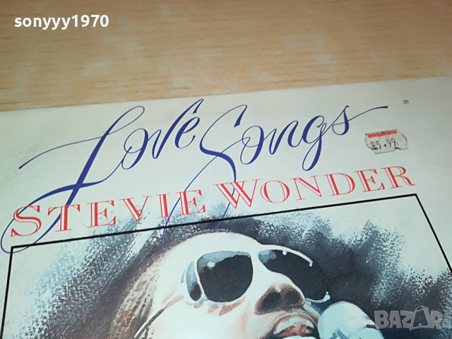 SOLD-STEVIE WONDER-MADE IN FRANCE-ВНОС ENGLAND 0504221155, снимка 4 - Грамофонни плочи - 36350645