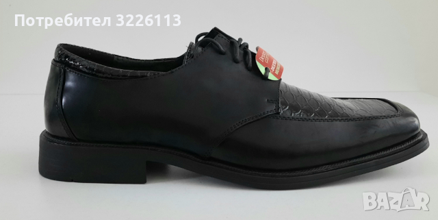 Мъжки обувки Dexter Comfort - Memory Foam, размер - 45.5 /UK 12/. , снимка 9 - Официални обувки - 36237692