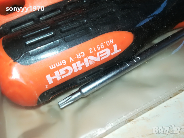 TENHIGH-ТОРКС 5БР ОТВЕРТКИ 0604222014, снимка 16 - Отвертки - 36369248