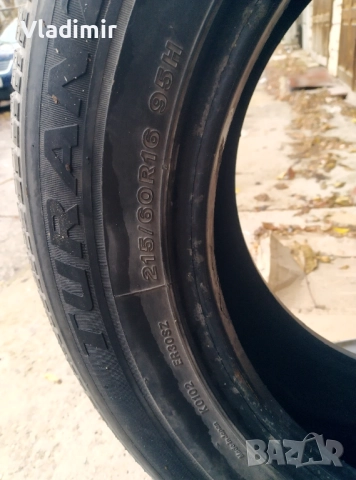 Гума 215 60 16, снимка 2 - Гуми и джанти - 52536480