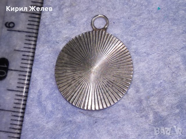 СРЕБЪРЕН ЗОДИАКАЛЕН АРТ ДЕКО МЕДАЛЬОН СРЕБРО 900 - ЗОДИЯ ДЕВА МАЙСТОРСКА ИЗРАБОТКА 36518, снимка 10 - Колиета, медальони, синджири - 40940268