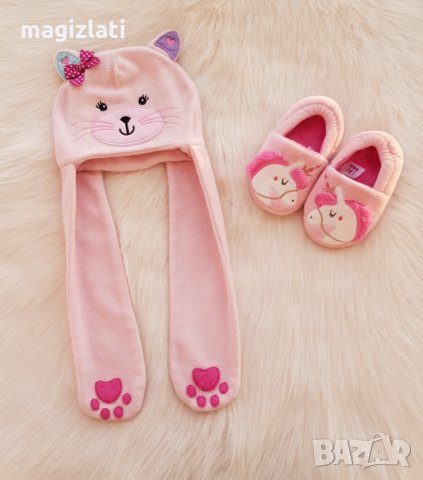 Шапка шал 2в1 размер 6-12 месеца , снимка 8 - Други - 34806332