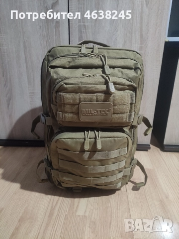 раница + дъждобран 