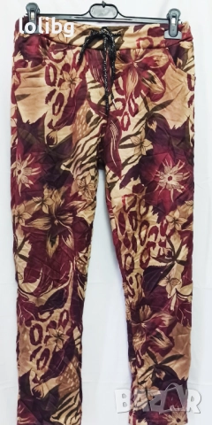 Италиански дамски панталони ХЛ размер., снимка 3 - Панталони - 52303343