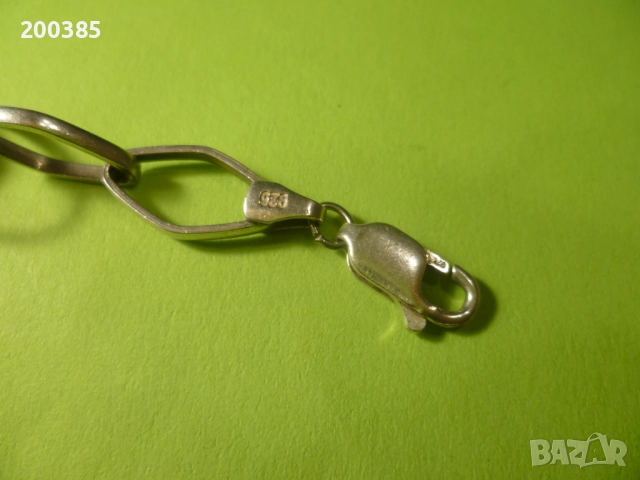 Масивно сребърно колие, снимка 2 - Колиета, медальони, синджири - 52671693