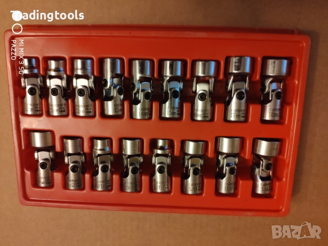 NAPA 3/8 17броя MM AF вложки кардан камъни комплект, снимка 3 - Гедорета - 52852125