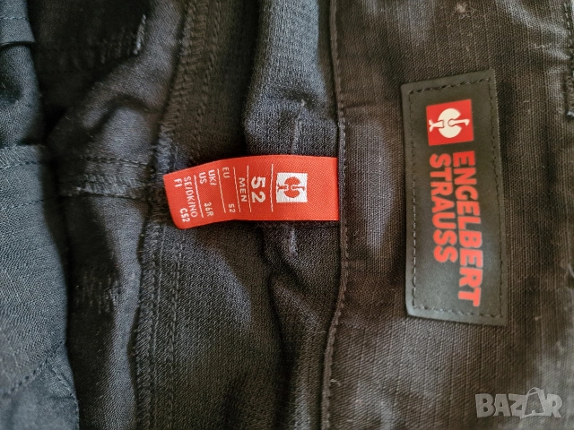 Страхотен мъжки панталон ENGELBERT STRAUSS размер 52 , снимка 7 - Панталони - 53730436