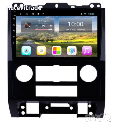 FORD ESCAPE 2007-2012 / MAZDA TRIBUTE 2008-2012 / MERCURY MARINER 2008-2010 - 9'' АНДРОИД НАВИГАЦИЯ, снимка 5 - Навигация за кола - 36283438