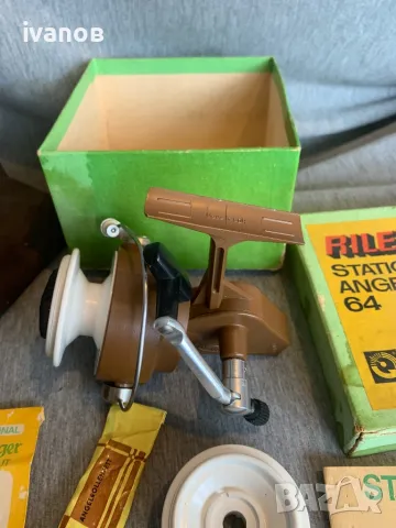 рибарска макара Germina Rileh-Rex 64 ГДР, снимка 8 - Макари - 49750303