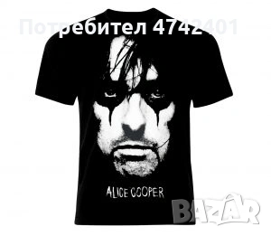Рок метъл тениски Alice Cooper, снимка 2 - Тениски - 53535477