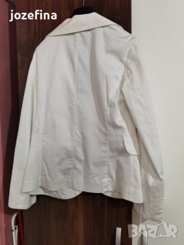 Елегантно бяло сако, снимка 7 - Сака - 41481363