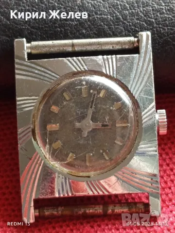 Стар механичен часовник дамски ЧАИКА СССР за части ремонт КОЛЕКЦИЯ 28156, снимка 5 - Антикварни и старинни предмети - 50107705