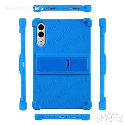 Защитен Калъф за Lenovo Xiaoxin Pad Pro / Yoga Tab 11.1 със Стойка - Силикон + PC, Охлаждаща структу, снимка 11 - Калъфи, кейсове - 53267275