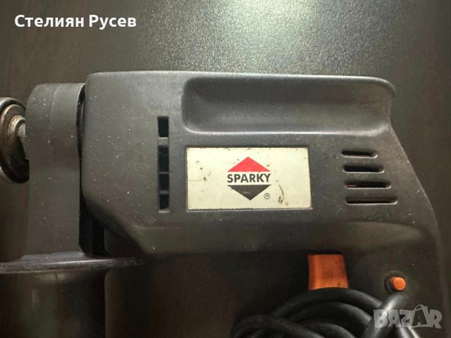  sparky bu101 Бормашина / дрелка  -цена 42лв  -състояние използвано / БЕЗ гаранция -500 вата / 220 в, снимка 2 - Бормашини - 42430043