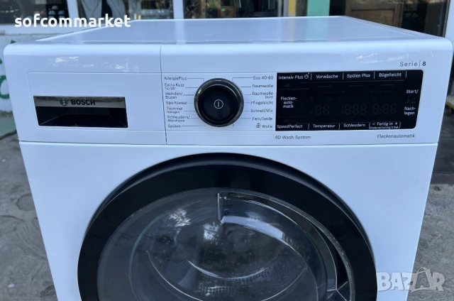 Пералня 9 kg Bosch серия 8 WAV28M30 | 1400 оборота, снимка 2 - Перални - 50784704