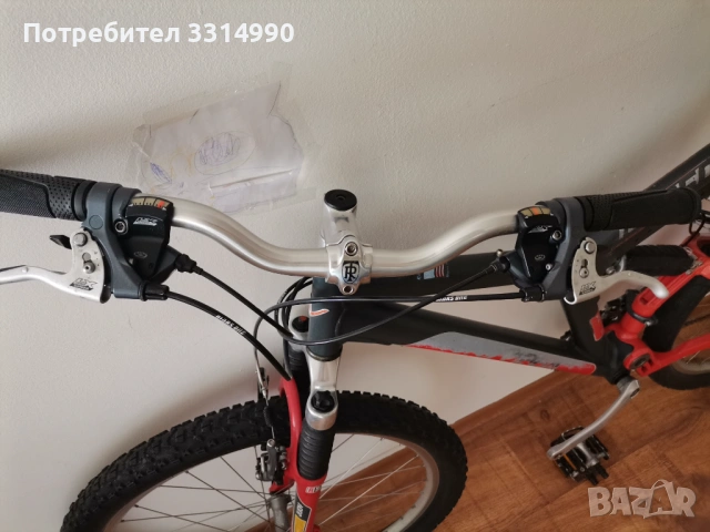 Велосипед Univega- full suspesion -/full Shimano Deore LX, снимка 6 - Велосипеди - 53753953
